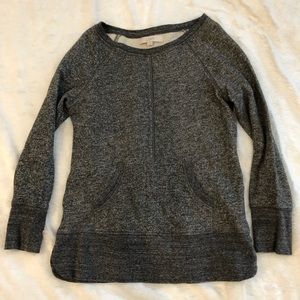 The Loft gray sweatshirt